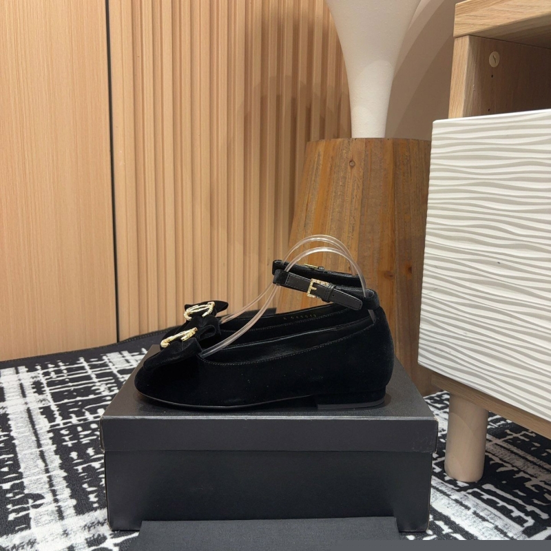 Ch*el flat shoes